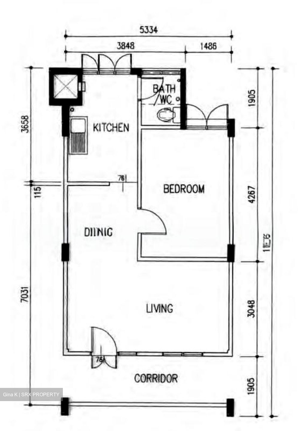 Blk 45 Blangah Court (Bukit Merah), HDB 2 Rooms #540886341